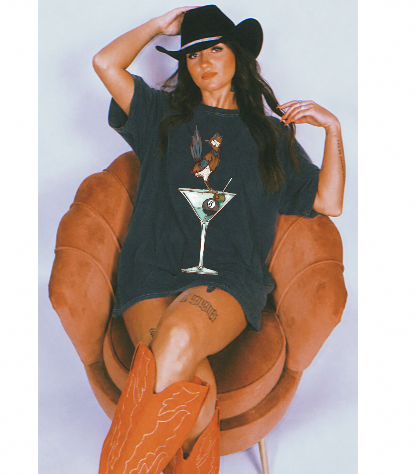 Roadrunner martini tee