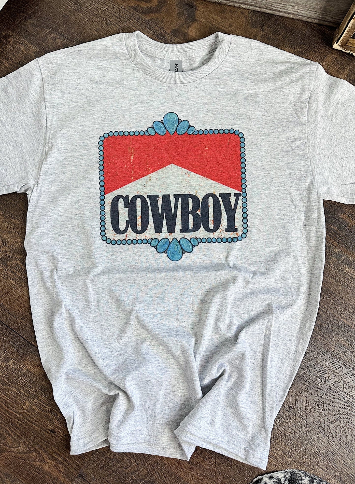 Cowboy TEE or CREWNECK