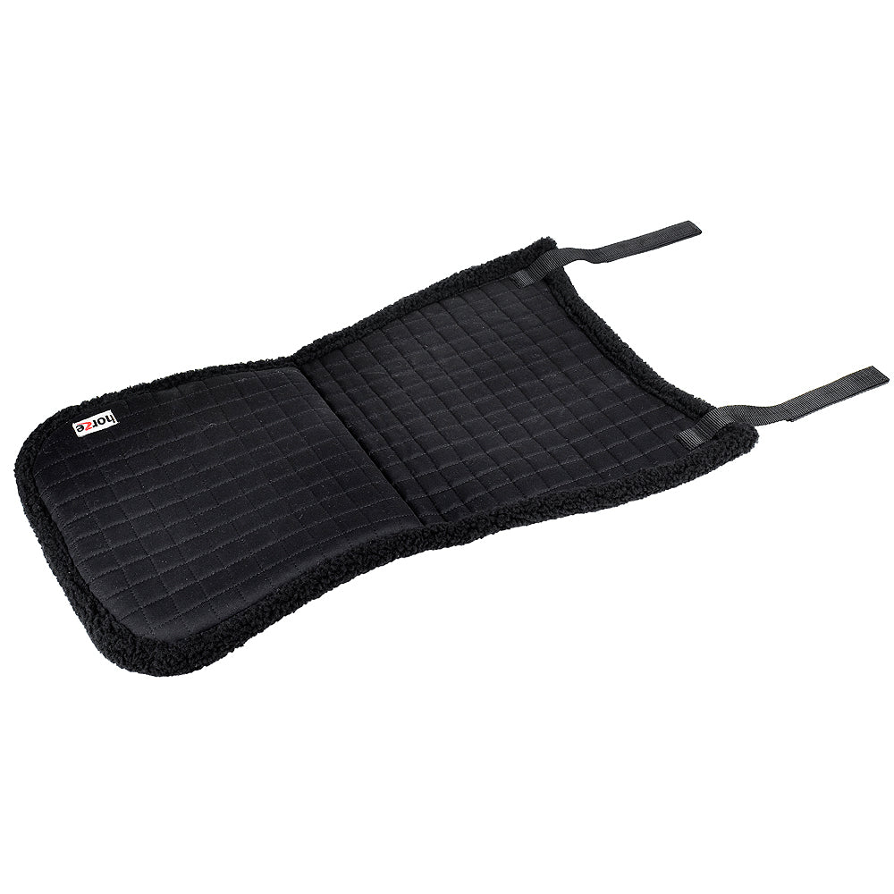 Full Horze Teddy Horse Rising Pad Shock Absorbing Anti Bacterial Foam Black