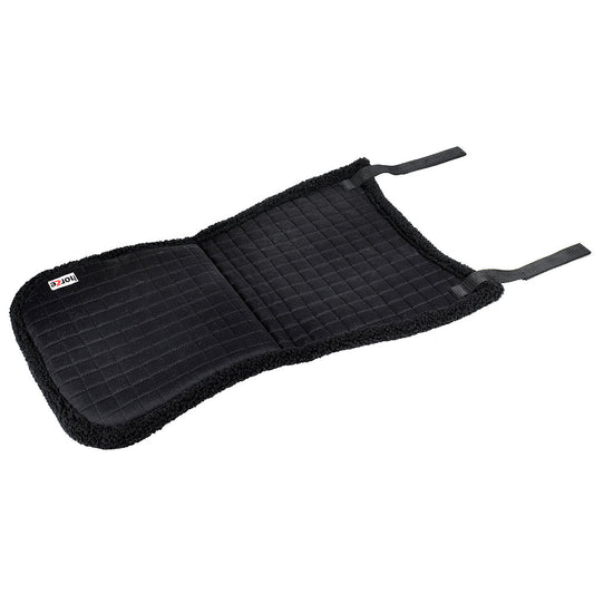 Full Horze Teddy Horse Rising Pad Shock Absorbing Anti Bacterial Foam Black