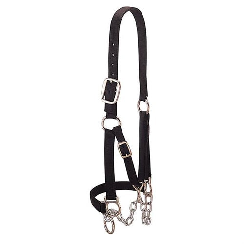 Heavy-Duty Restraint Halter, Large - Black