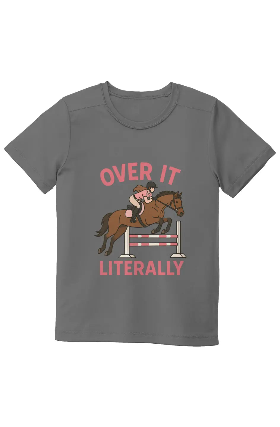 Girls Over It Literally UV Pro Moisture Wicking Performance Tee