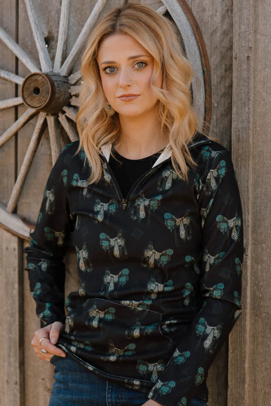 Southwest saddle PULLOVER