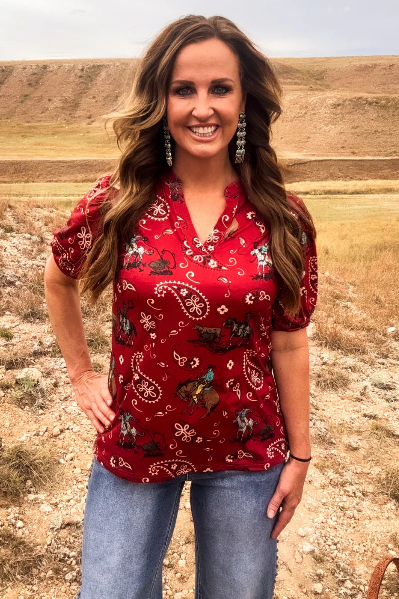 Ranch Rodeo Top