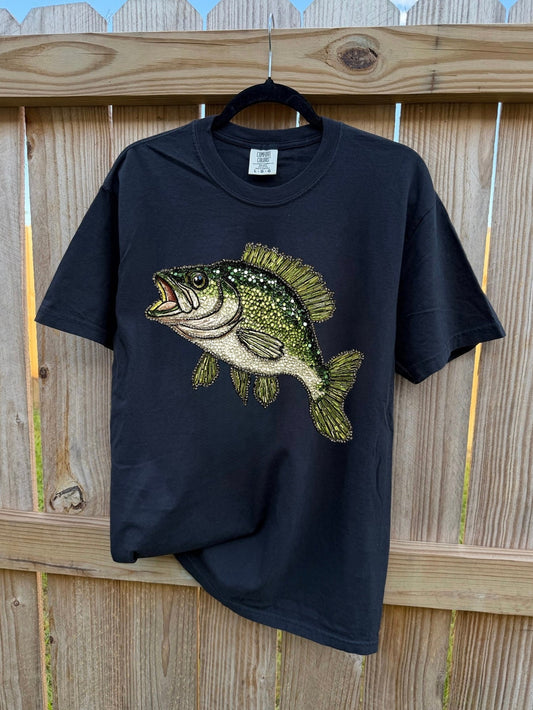 Faux Rhinestone Bass COMFORT COLORS TEE