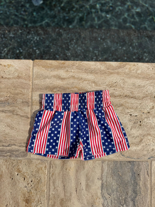 14/16Y Stars and Stripes Swim Trunks (FINAL SALE)