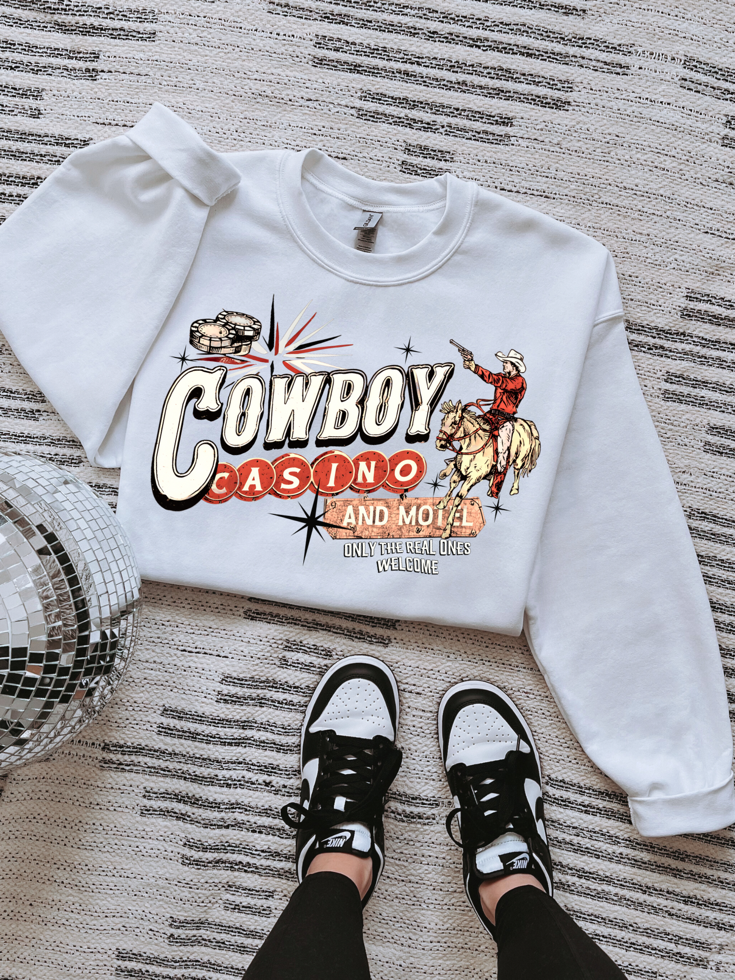 Cowboy Casino TEE or CREWNECK