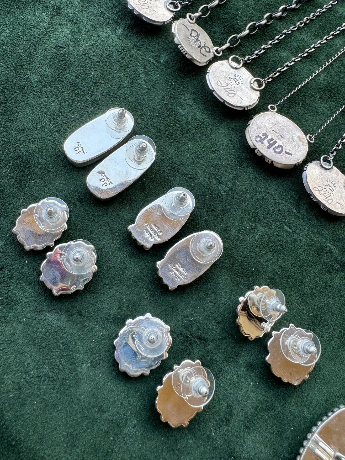 Jasper Stud Earrings