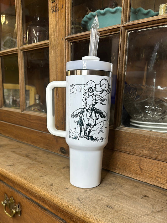 Running Indian - 40 oz Tumbler