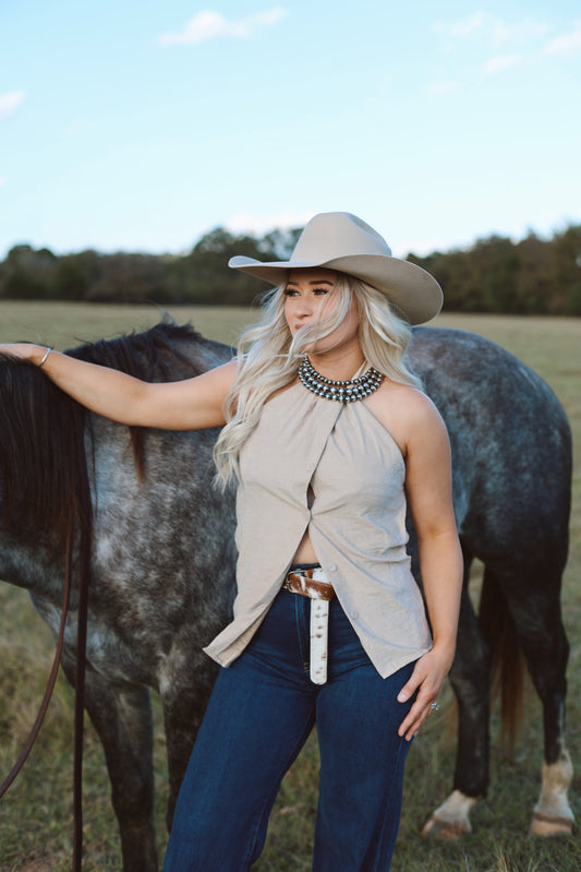 The Cowhide Belt