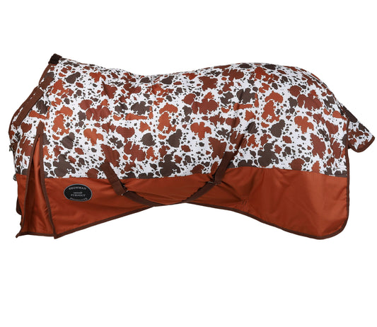 Showman Cow Print 1200D Waterproof and Breathable Turnout Blanket Product ID: 75302
