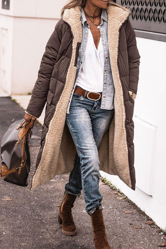 Rancher Fleece-Lined Hooded Jacket – Cozy, Stylish Cowgirl Outerwear for Every Occasion