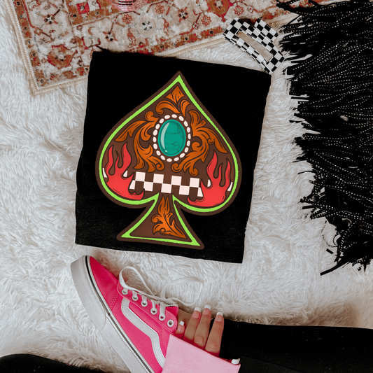 Tooled Spade Graphic Tee