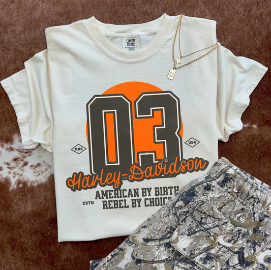 HD rebel by choice Tee