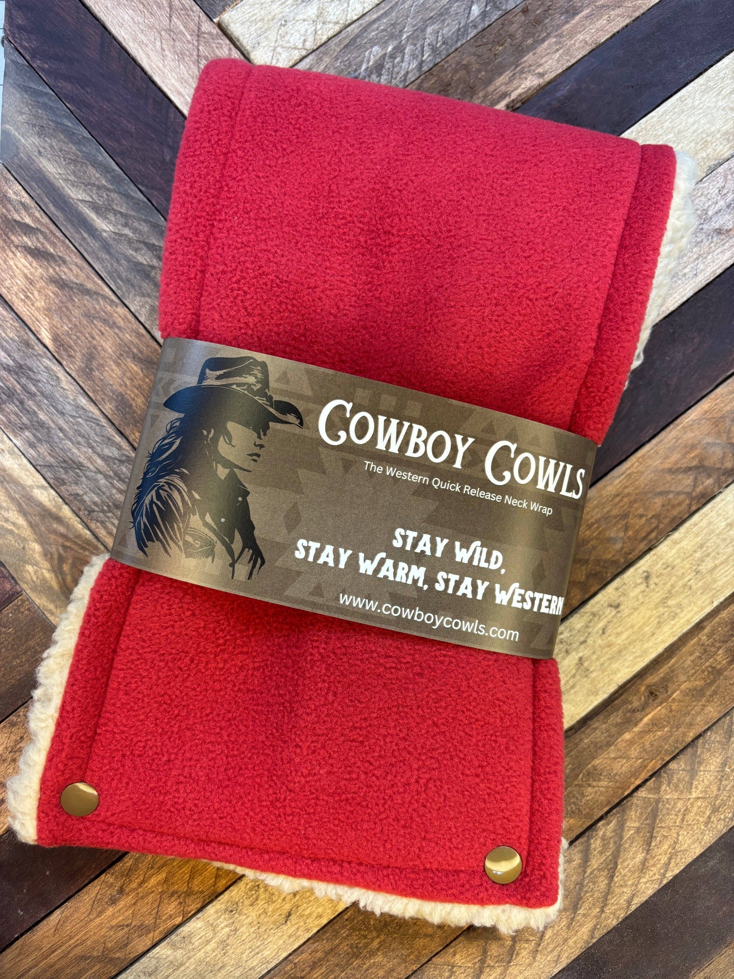 Red Cowboy Cowl