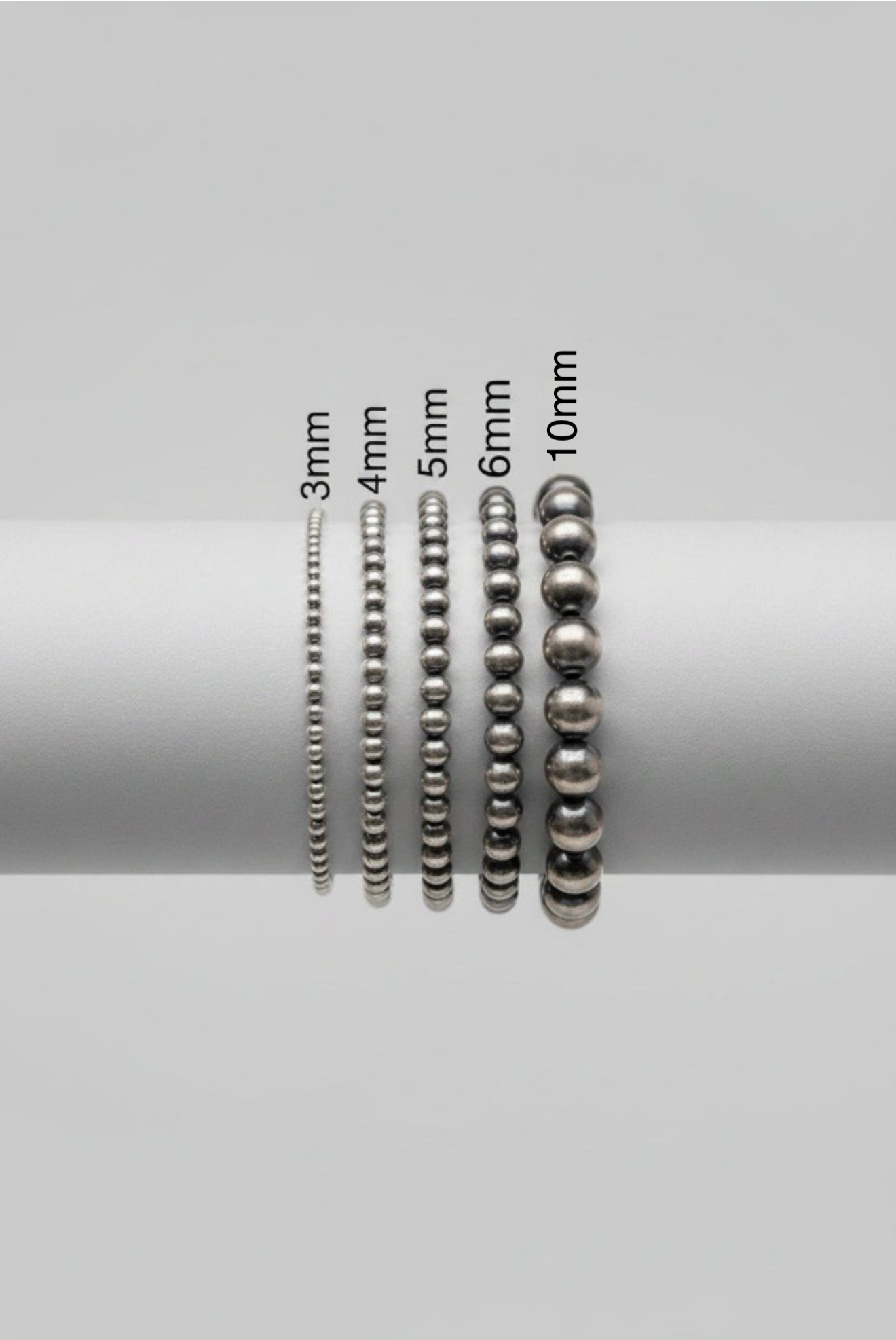 5mm Sterling Silver Pearl Bracelet