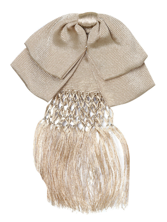 Mexican Charro Bow Tie 85% Articela, 15% Polyester Sand 601326