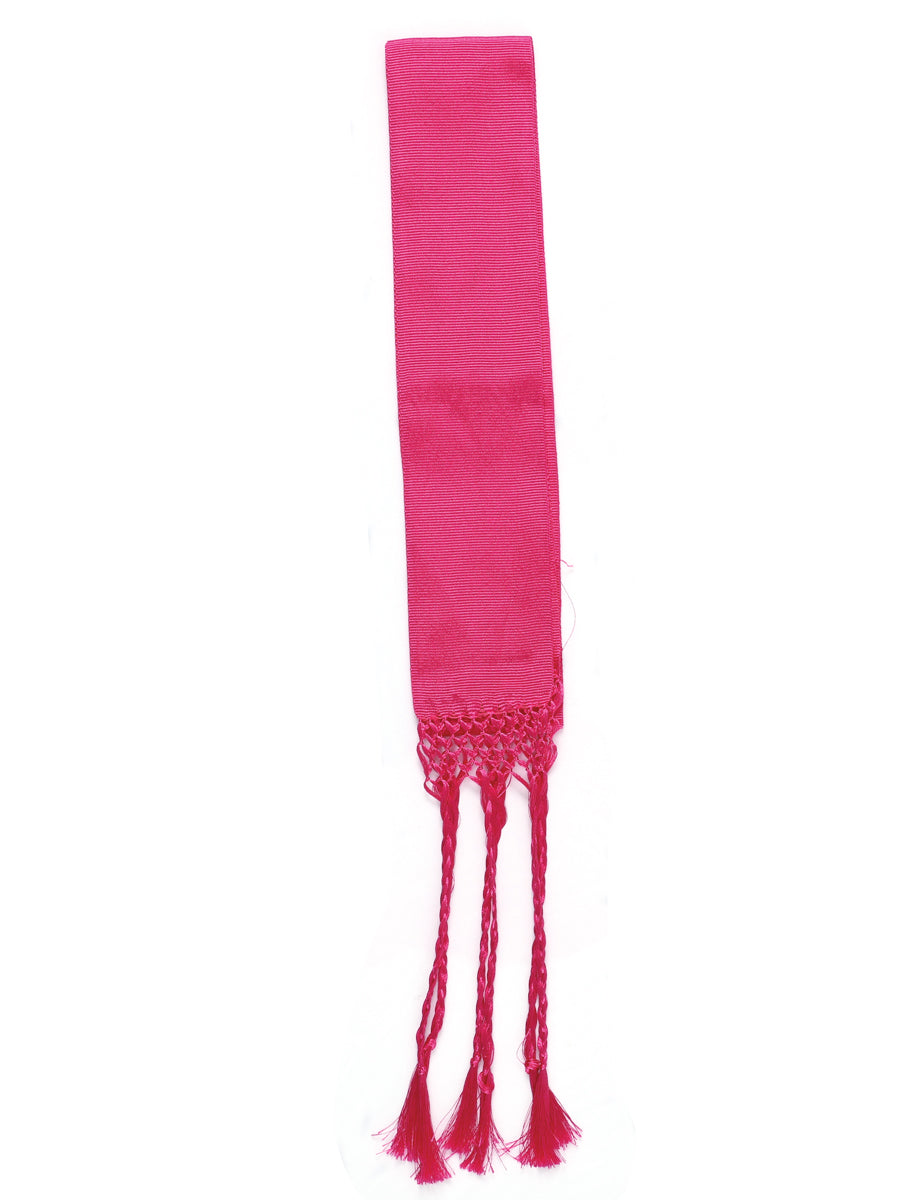 Mexican Charro Sash-Belt 50% Cotton, 50% Polyester Fuchsia 601365