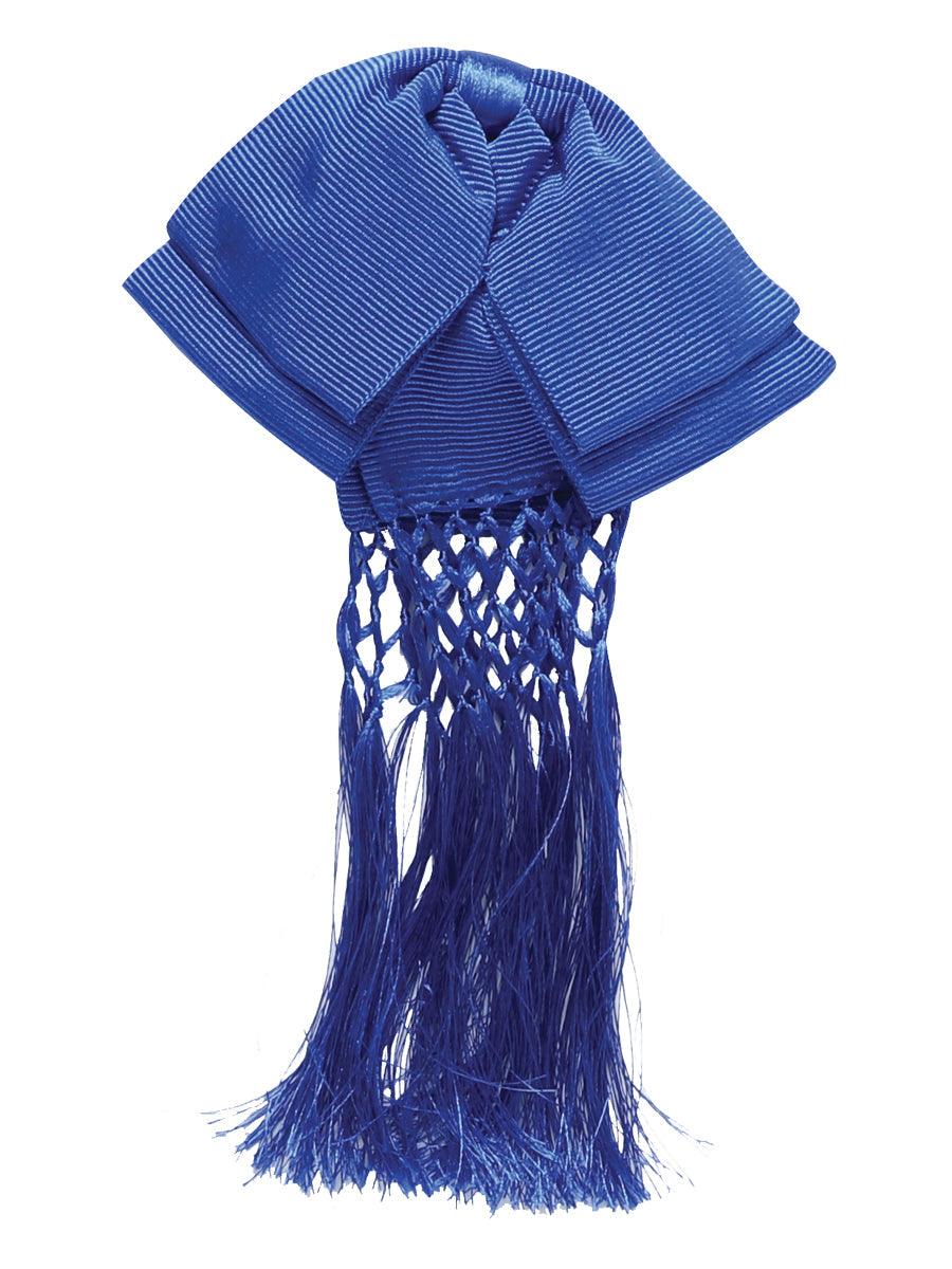 Mexican Charro Bow Tie 85% Articela, 15% Polyester Royal Blue 601636