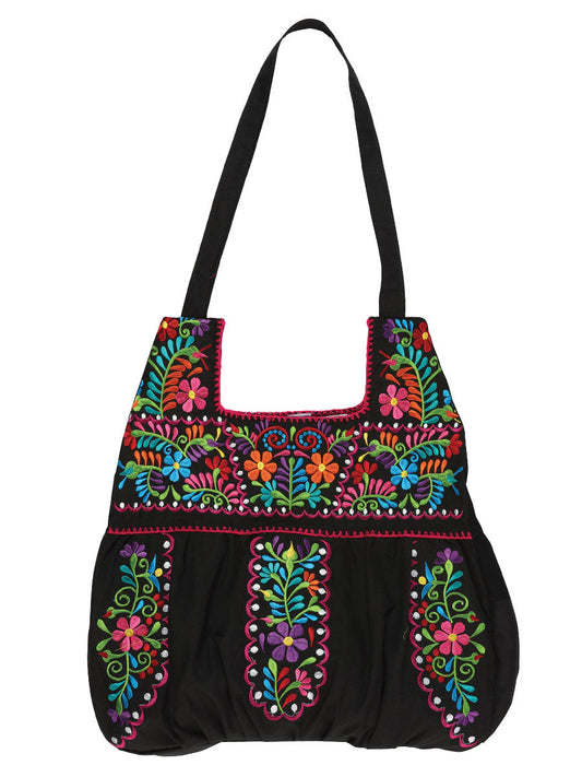 Artisanal - Embroidered Cloth Bag -   Black 603194