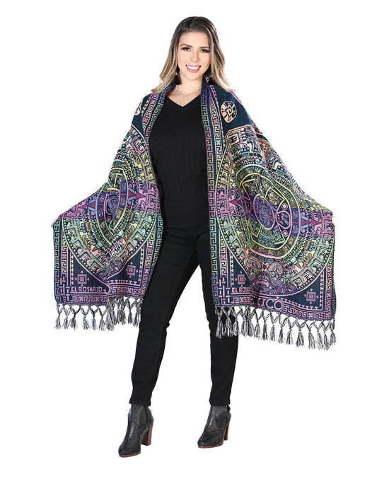Mexican Artisanal Shawl 100% Acrylic 603890