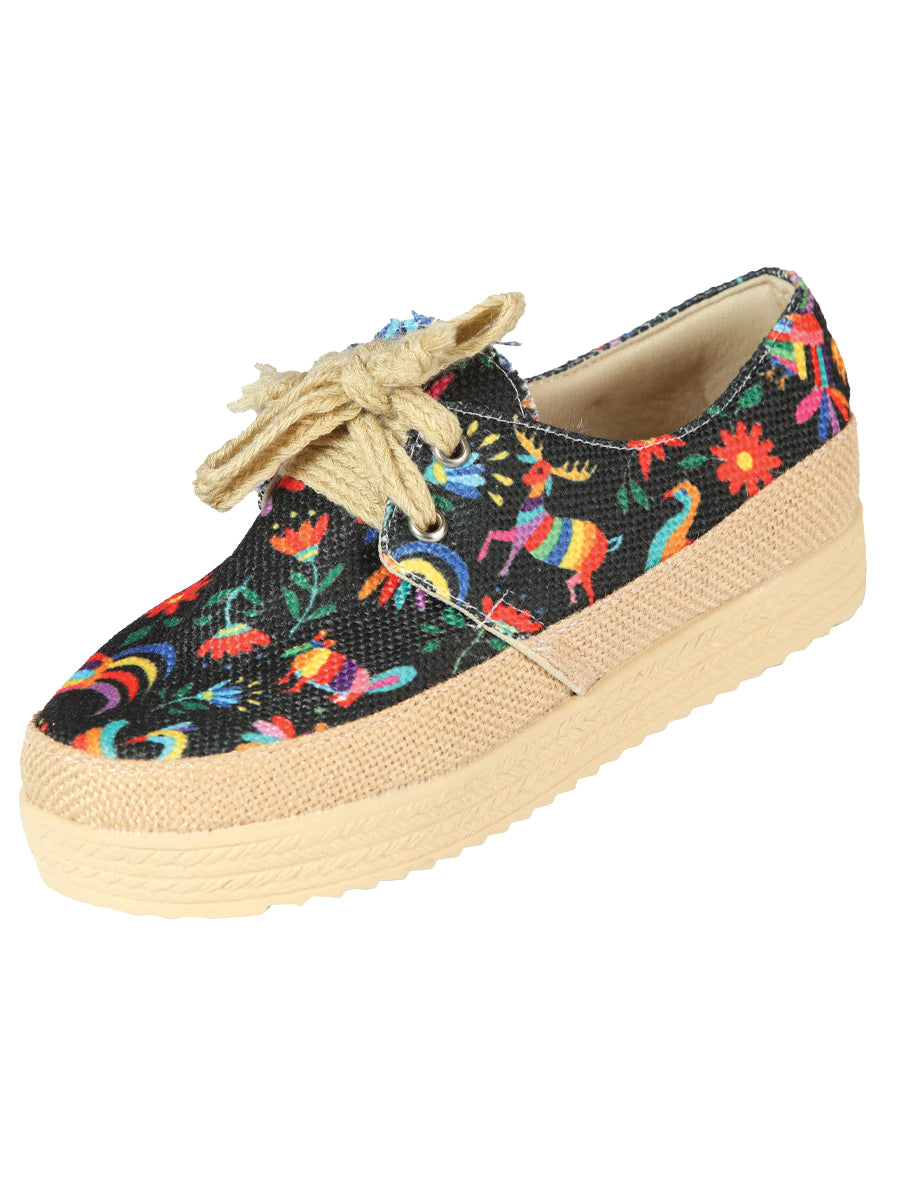 Artisanal  Tennis  Mod. Alebrijes Cotton 50%, Polyesterr 50%  Multicolor 603958