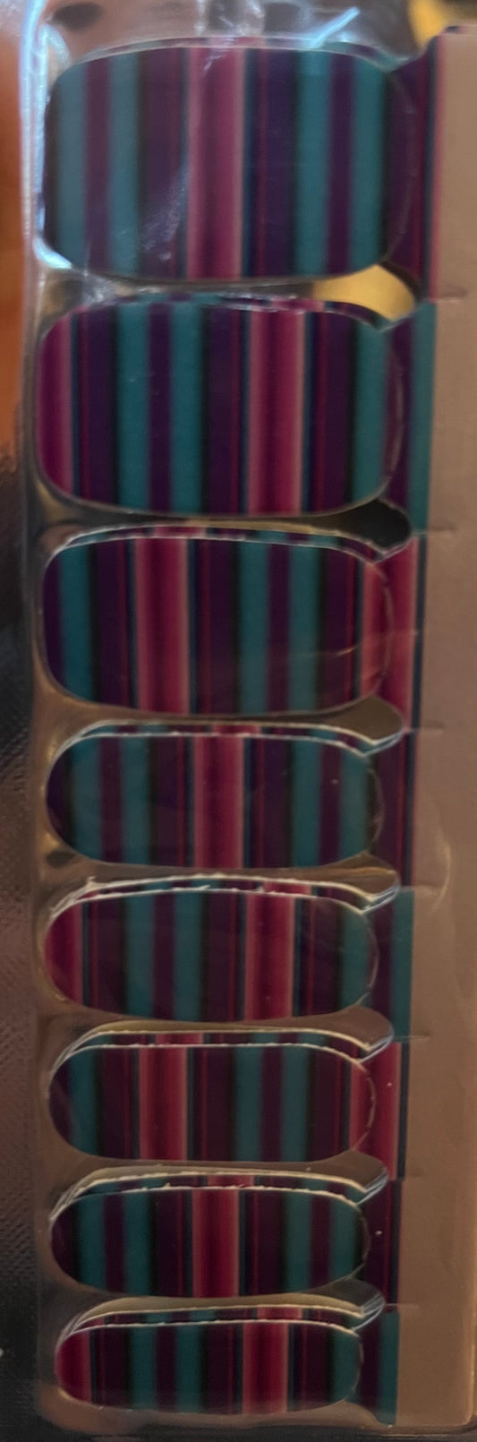 Crazy Serape Nail Polish Strips