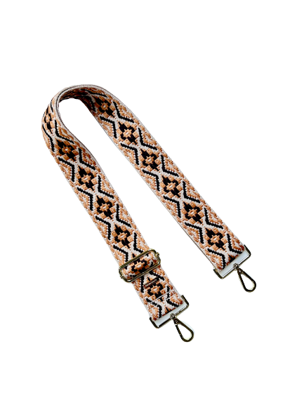 Aztec Diamond Guitar Purse Strap