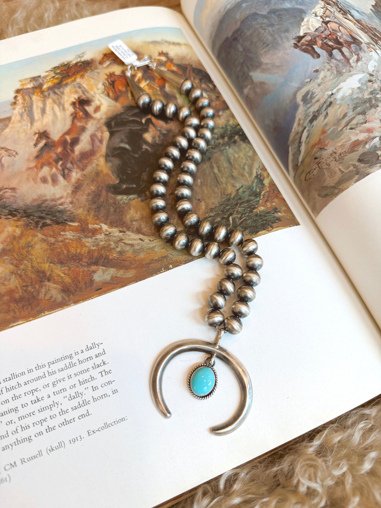 The Rena Begay Naja Navajo Pearl Necklace
