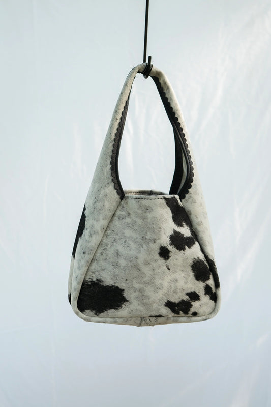 The Maddog Leather Cowhide Hobo Bag