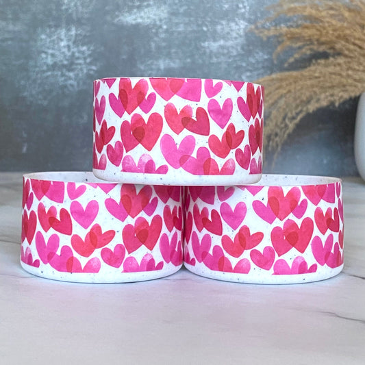 PAINTED HEARTS Tumbler Boot -fits 20-40oz