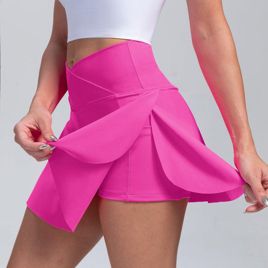 Cowgirl Fit High-Waisted Yoga Skirt Shorts | Sporty, Stylish & Comfortable Activewear