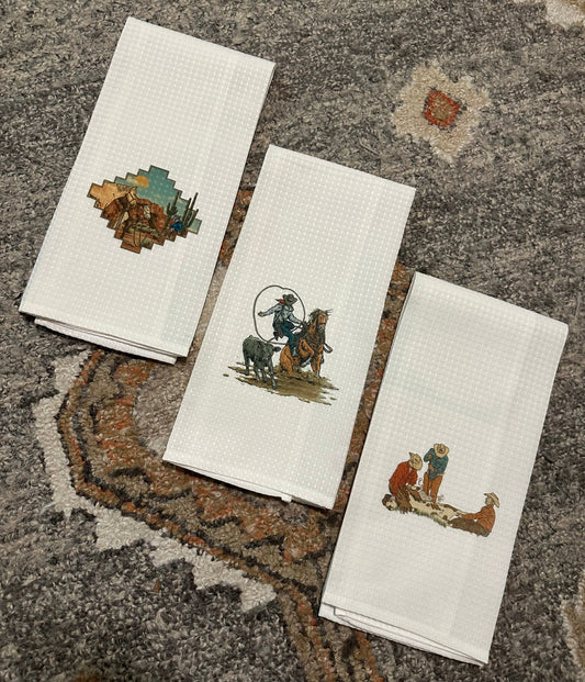 Western Kitchen Hand Towels