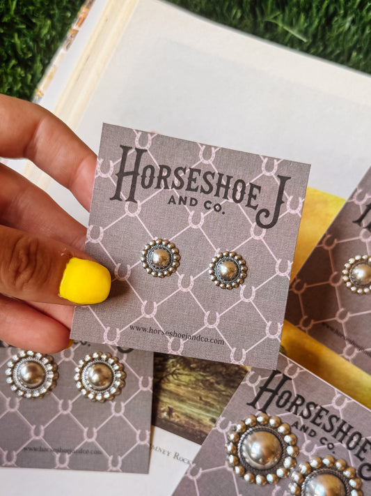 Dover Silver Earrings - Small