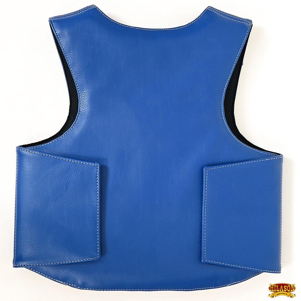 Hilason Kids Junior Youth Bull Riding Pro Rodeo Leather Protective Vest