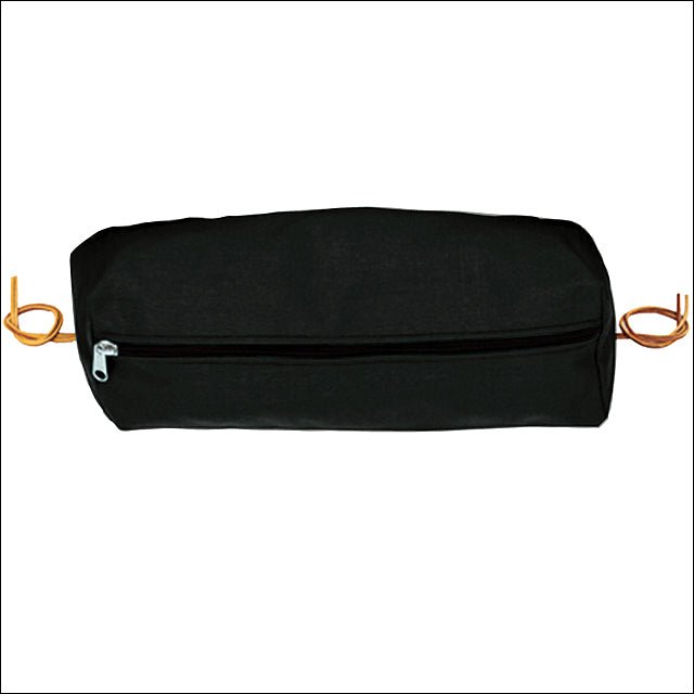 Large Weaver Horse Tack Rectangular Nylon Saddle Cantle Bag Black