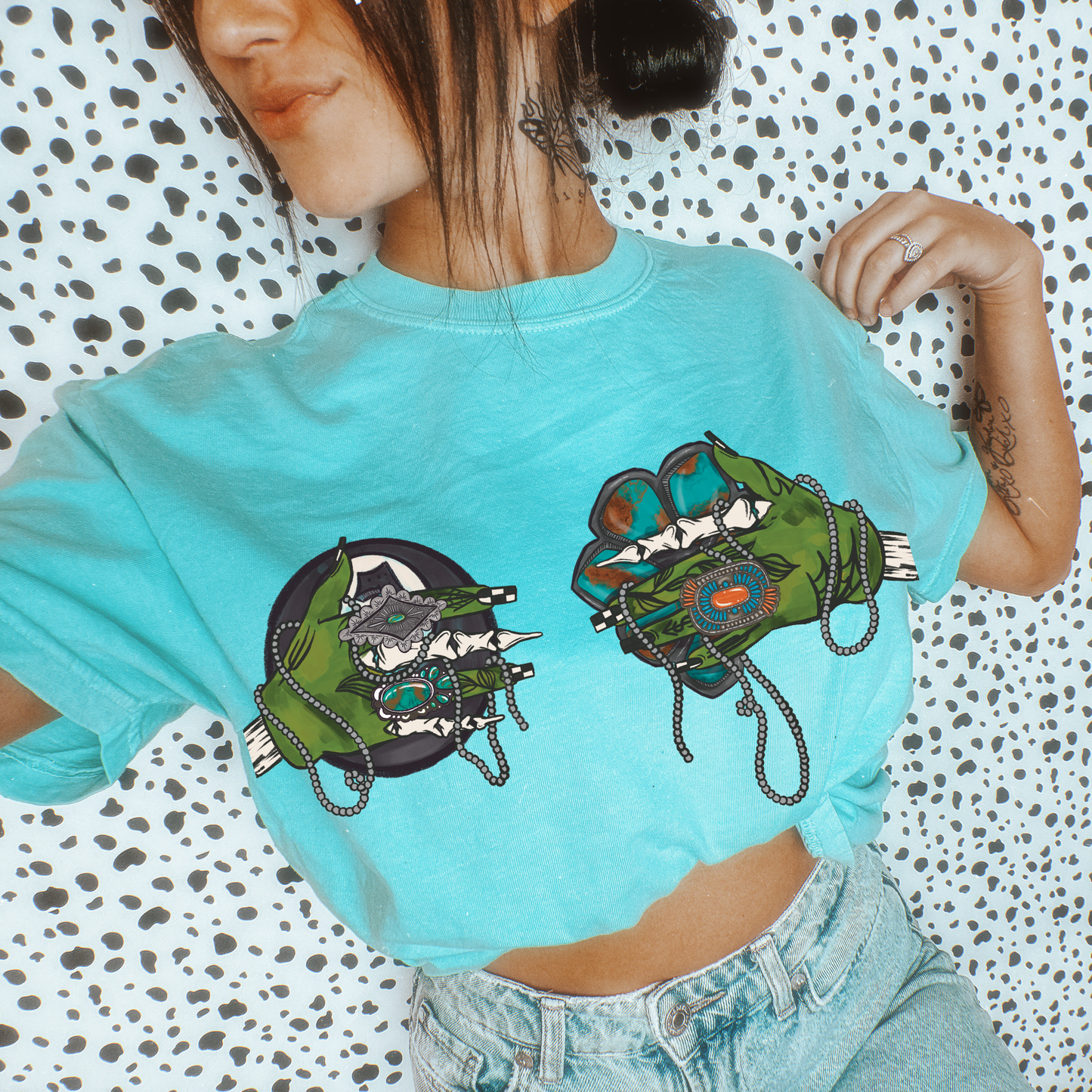 Frankenstein Drippy 8 ball tee