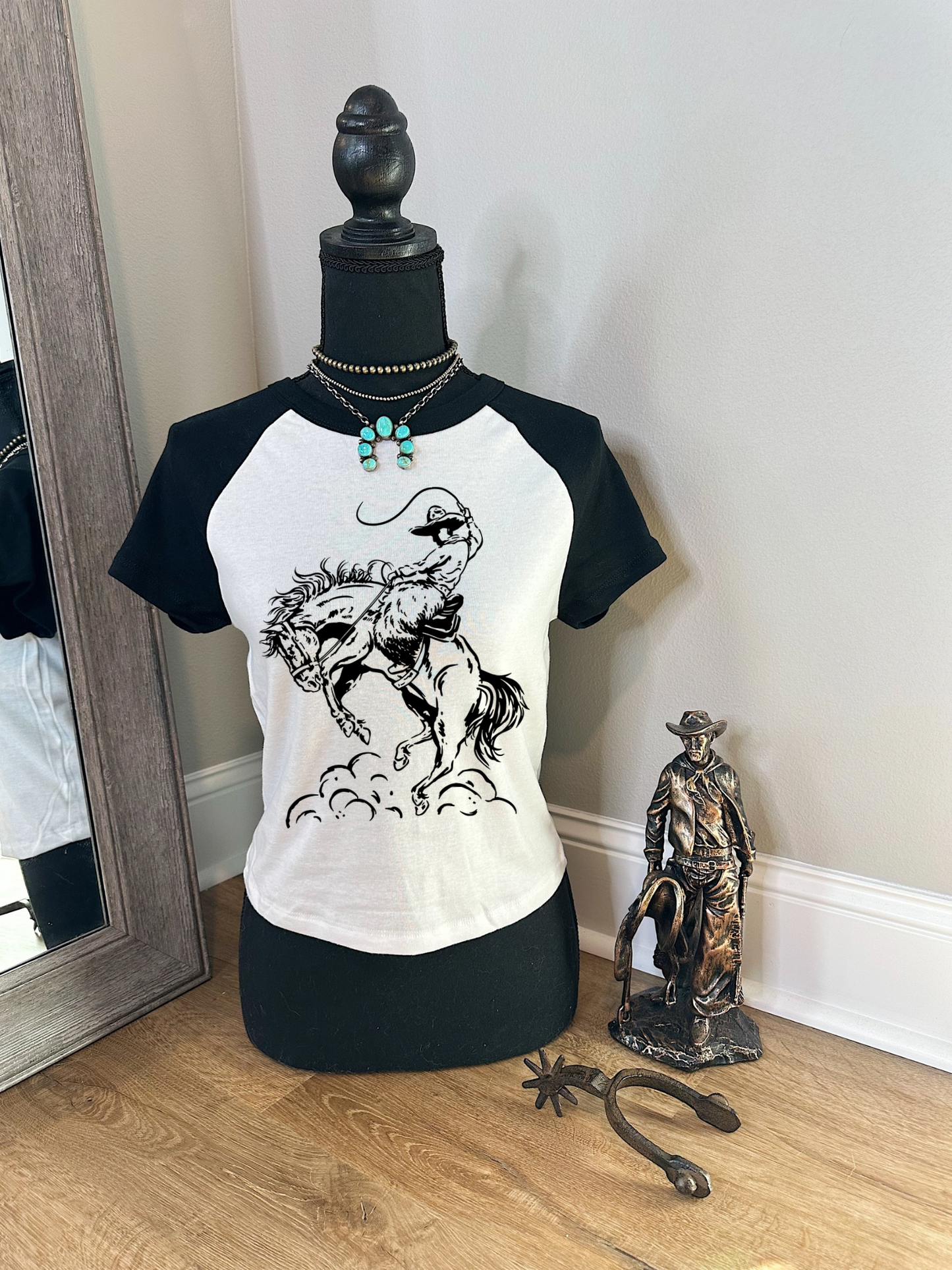 Cowboy Doodle Baby Tee