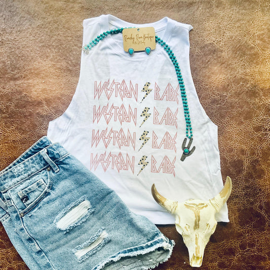 Western Babe Leopard Crop