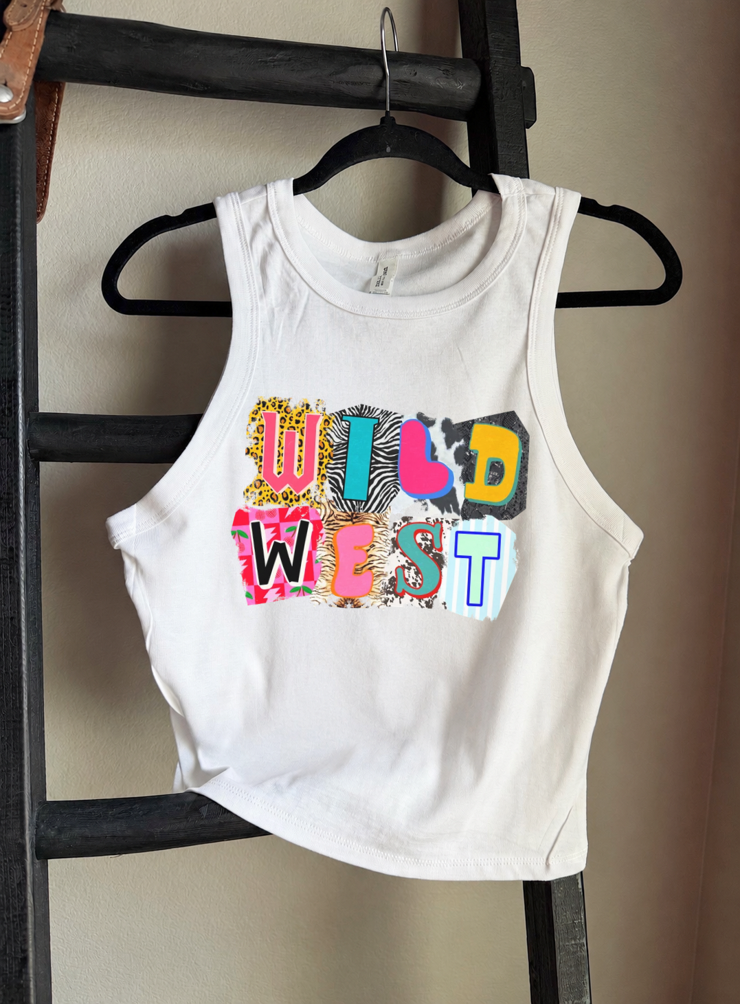Wild West Cropped Tank