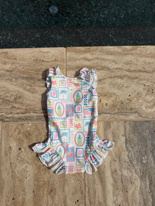 Sunny Shoreline Swim Suit  (FINAL SALE)