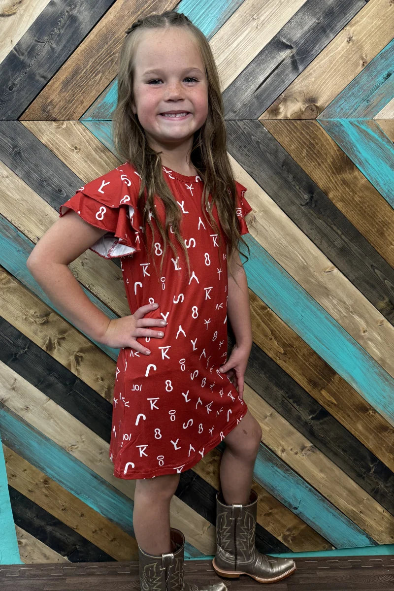 Mini Ranch stampede dress