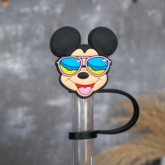 Mickey Straw Topper- Magical Vacation Blue Green