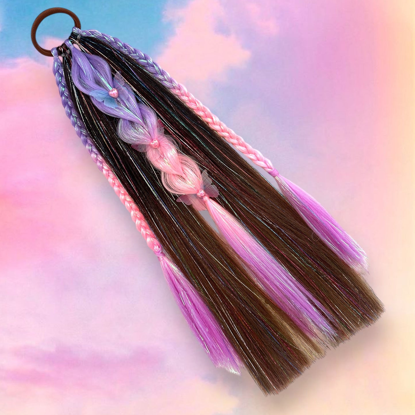 Lover Braided Ponytail - Brunette