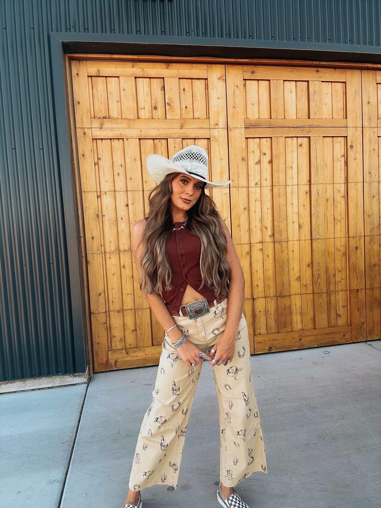 The Lonnie Western Jeans - small