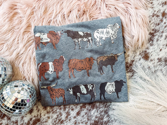 Whole Herd - Graphic Top