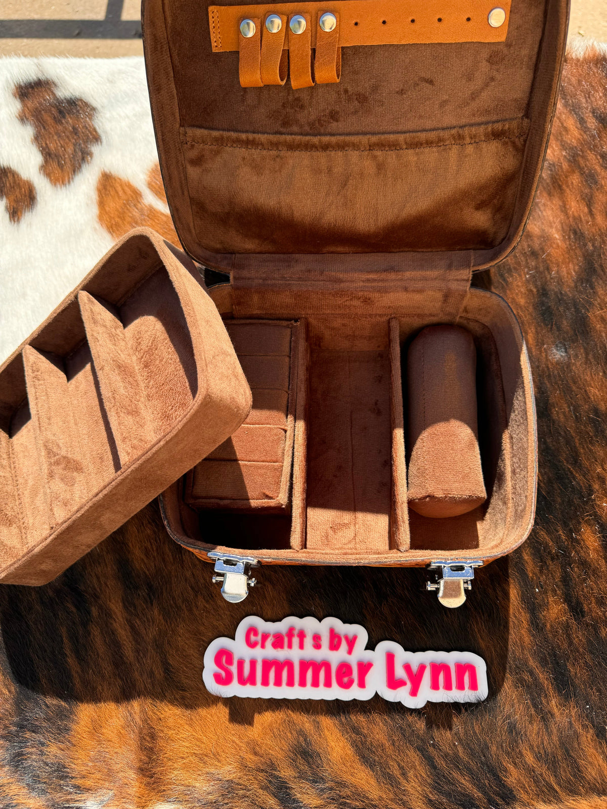 Xl tooled Jewelry case