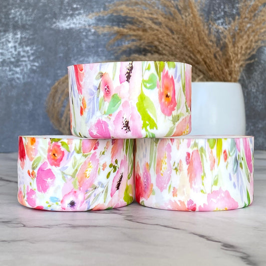 WATERCOLOR FLORAL Stanley Tumbler Boot -fits 20-40oz