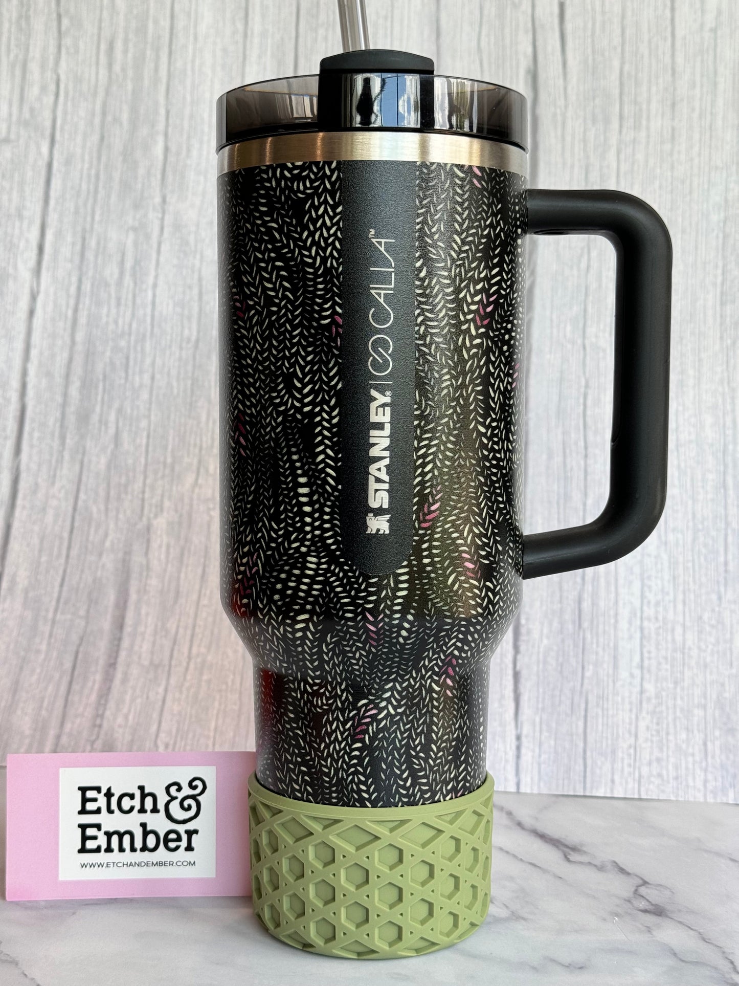 Olive Pearl WAFFLE Tumbler Boot