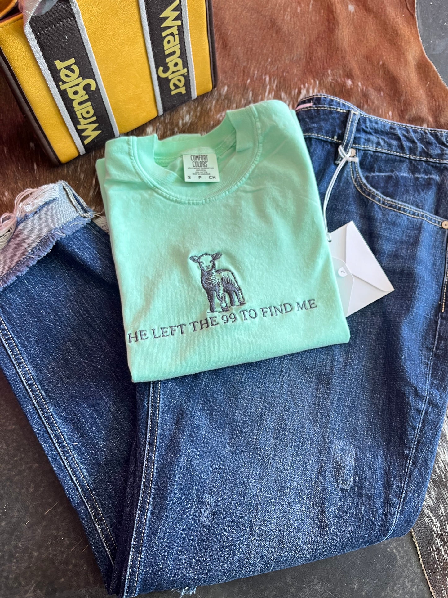 Left The 99 Embroidered Tee